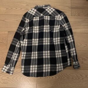 H&M Monochrome Checkered Men's Shirt
